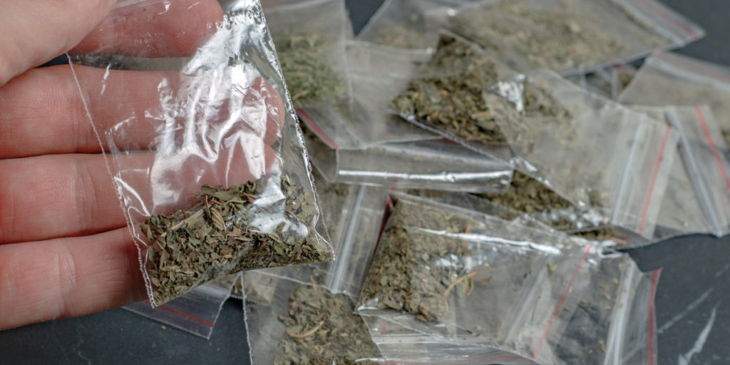 what does synthetic marijuana look like?